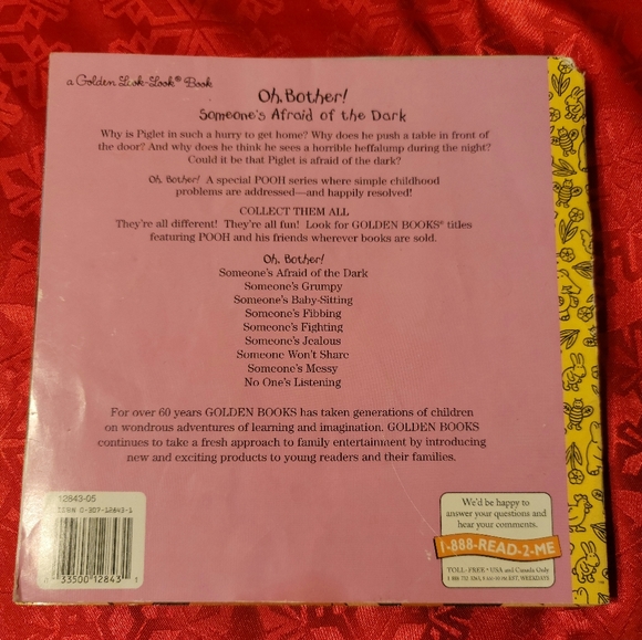 Oh, Bother! Someone's Afraid of the Dark! - Picture 2 of 2